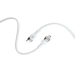 Câble de Charge Rapide Flexible - USB-C vers Lightning - 1m 20W - Blanc - Forever – Image 2