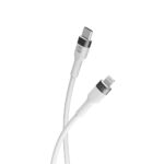 Câble de Charge Rapide Flexible - USB-C vers Lightning - 1m 20W - Blanc - Forever – Image 3