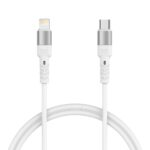 Câble de Charge et Synchro Ultra Rapide - Type C vers Lightning - 1,5m 20W - Blanc - Core
