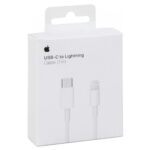 Apple câble data et charge USB-C vers Lightning - MQGJ2ZM/A 1M - Packaging Original