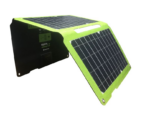 Chargeur panneau solaire pliable USB-A USB-C 21W - Swissten – Image 2