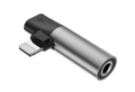 Adaptateur charge et audio - Lightning vers lightning et jack 3,5 mm - Baseus – Image 2