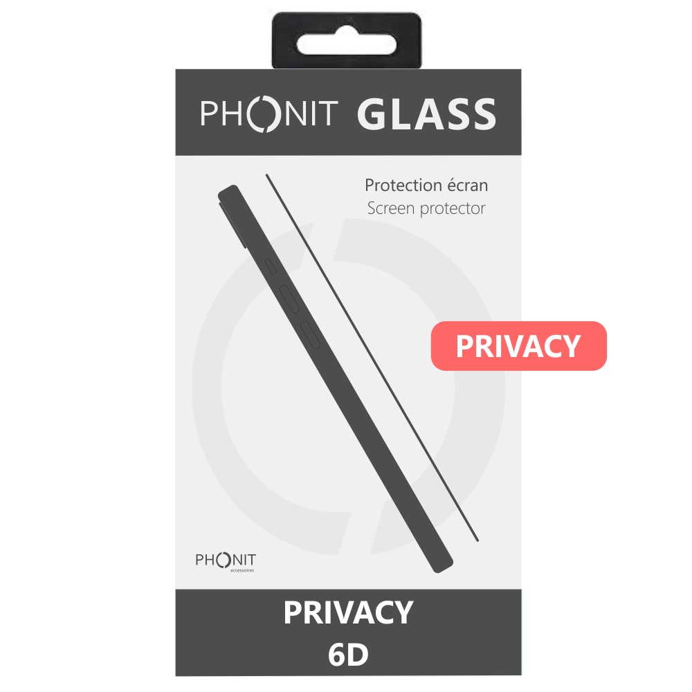 airglass-packaging-privacy_2024821135311_large Apple iPhone 16 - Verre trempé intégral PRIVACY - Phonit – Image 1