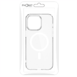 Apple iPhone 16 Pro - Housse silicone souple Magsafe - Transparent/Blanc - Phonit – Image 2