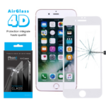 Apple iPhone 8 Plus - Protection écran intégrale en verre trempé Blanc - AirGlass 4D - Phonit