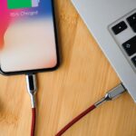 Câble de Charge et Synchro Ultra Rapide- Type C vers Lightning MFI - 1.5m 2.4A 18W - Rouge - Core – Image 4