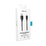 Câble de Charge et Synchro Rapide - USB vers Micro USB - 1.5m 3A - Noir - Core – Image 2