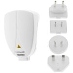 Adaptateur chargeur secteur de voyage multi fiches - 1x USB 2.1A - Capdase – Image 3
