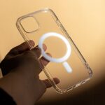 Apple iPhone 14 Plus - Housse silicone souple Magsafe - Transparente - Phonit – Image 2