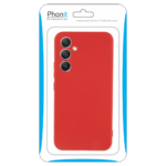 Samsung Galaxy A54 5G - Housse silicone souple - Rouge - Phonit