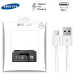 Câble de charge rapide - Micro USB type C - Blanc - Original Samsung EP-DG970BWE – Image 2