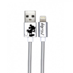 Câble de Charge et Synchro - iPhone/Lightning - Gris - Mickey - Disney – Image 2
