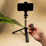 Perche à selfies Bluetooth avec trépied - SST-100 - Forever – Image 4