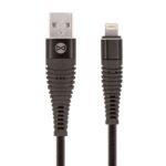 Câble de Charge et Synchro - USB vers Lightning - Shark - Noir - Forever – Image 2
