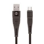 Câble de Charge et Synchro - USB vers Micro USB - Shark - Noir - Forever – Image 2