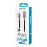 Câble de Charge et Synchro - USB vers Type C - Tornado - 3A - Forever