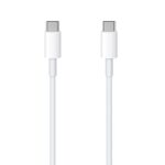 Câble de Charge et Synchro - USB-C-USB-C - 1 mètre 3A - Blanc - Setty – Image 2