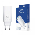 Chargeur Secteur 1xUSB 2xUSB-C 65W - Hyper Charger - 3mk