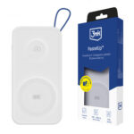 Batterie de secours 10000mAh - Magsafe PowerBank 22.5W - PastelUp - Blanc - 3mk