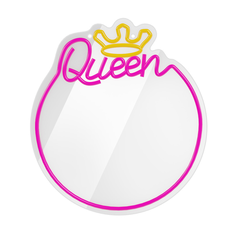403016_oryg_2025311195216_large-1.jpg Néon MIROIR LED mural - Queen – Image 1