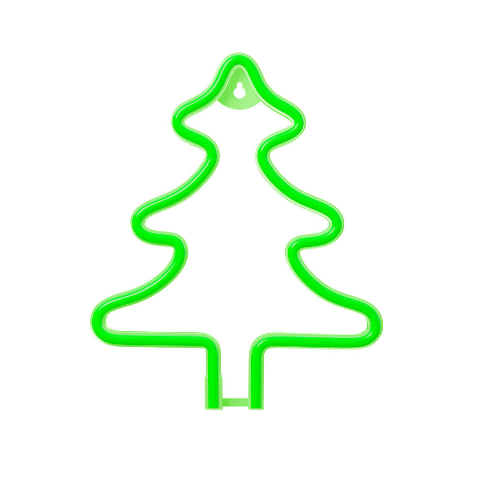 422176_oryg_2025311201847_large-1.jpg Néon LED mural - Sapin vert – Image 1