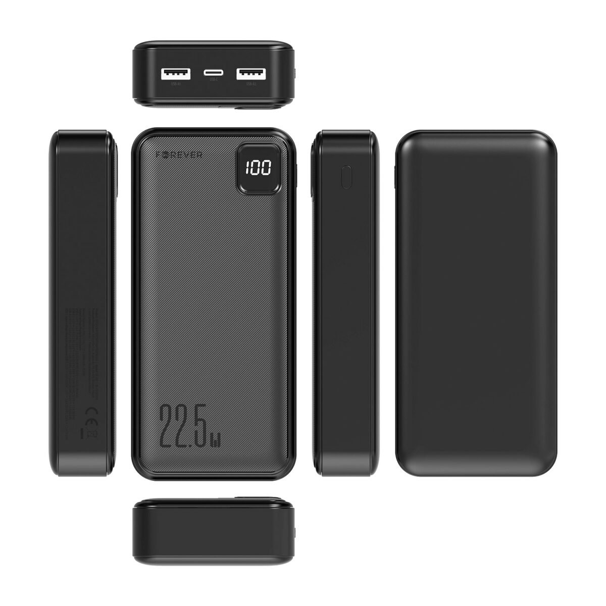 Batterie de secours rechargeable 20000mAh - PowerBank - TB-300L - 22,5W - Forever – Image 4