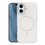 Apple iPhone 17 – Coque Silicone MagSafe SlimRing – Gris - Phonit