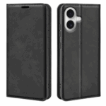 Apple iPhone 17 - Etui Folio à Clapet - Noir - Phonit