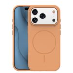 Apple iPhone 17 Pro – Coque Silicone MagSafe SlimRing – Orange - Phonit