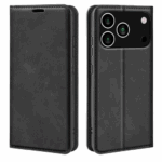 Apple iPhone 17 Pro - Etui Folio à Clapet - Noir - Phonit