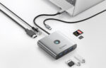 Adaptateur Hub USB-C vers HDMI 4K@60Hz + 3x USB-A 3.0 + USB-C + PD 100W + RJ45 + SD/TF – Orico – Image 3