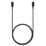 Câble de charge rapide - USB-C vers USB-C - 25W 3A 1.8m Noir - Original Samsung EP-DW767JBE - Bulk
