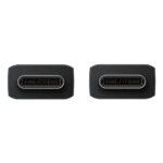 Câble de charge rapide - USB-C vers USB-C - 25W 3A 1.8m Noir - Original Samsung EP-DW767JBE - Bulk – Image 2